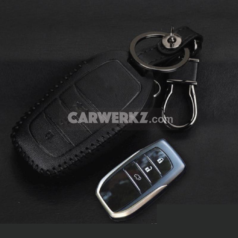 Toyota 3 Buttons Classy Range Quality Leather Key Holder