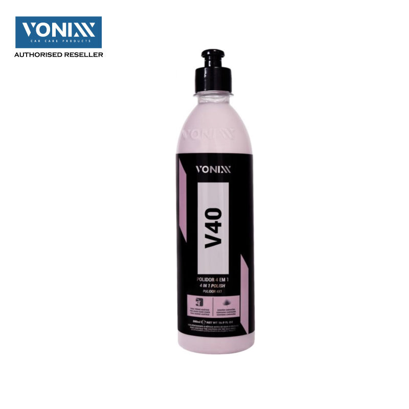 Vonixx V40 500ml (4 in 1 compound - Cut, Polish, Finishing with Carnauba wax)
